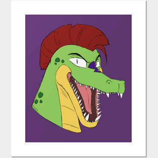 Montgomery Gator Sketch - Five Nights at Freddy's: Security Breach Posters and Art